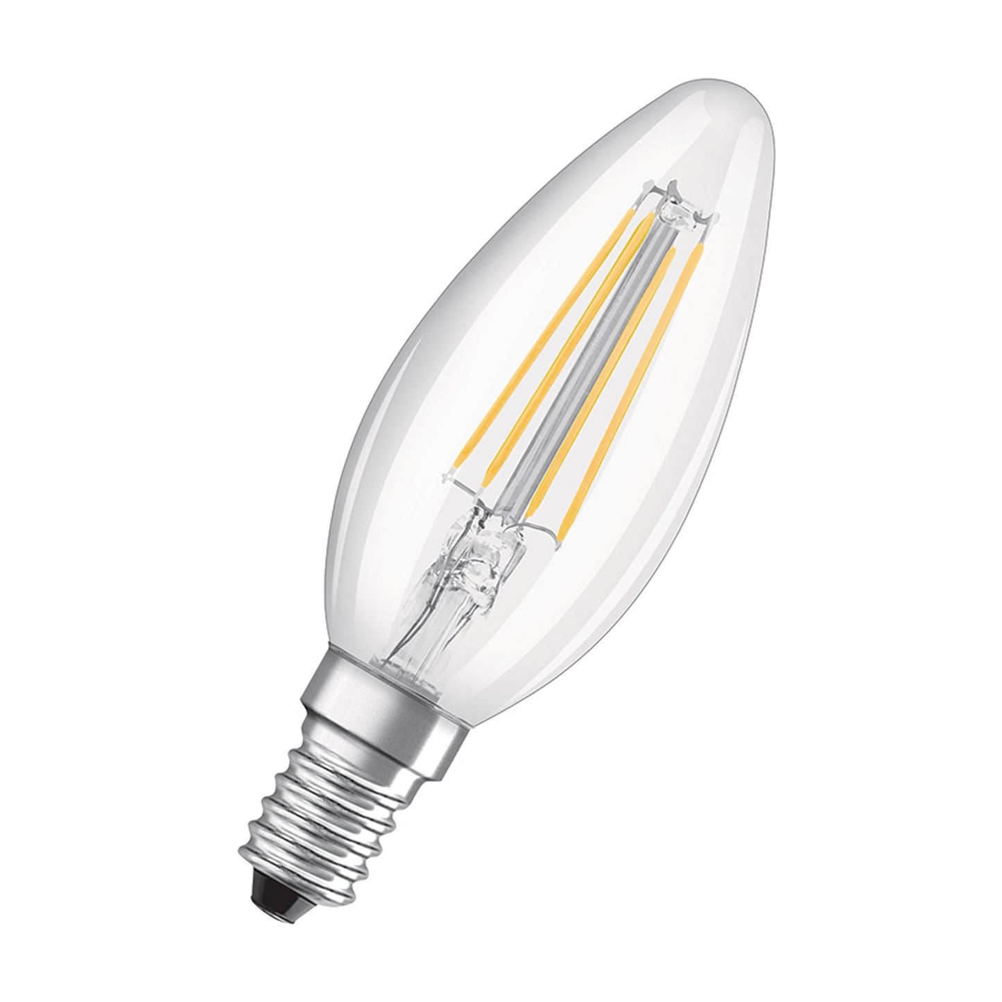 RENDL light source OSRAM Retrofit candle clear 230V E14 LED EQ40 4000K G13455 2