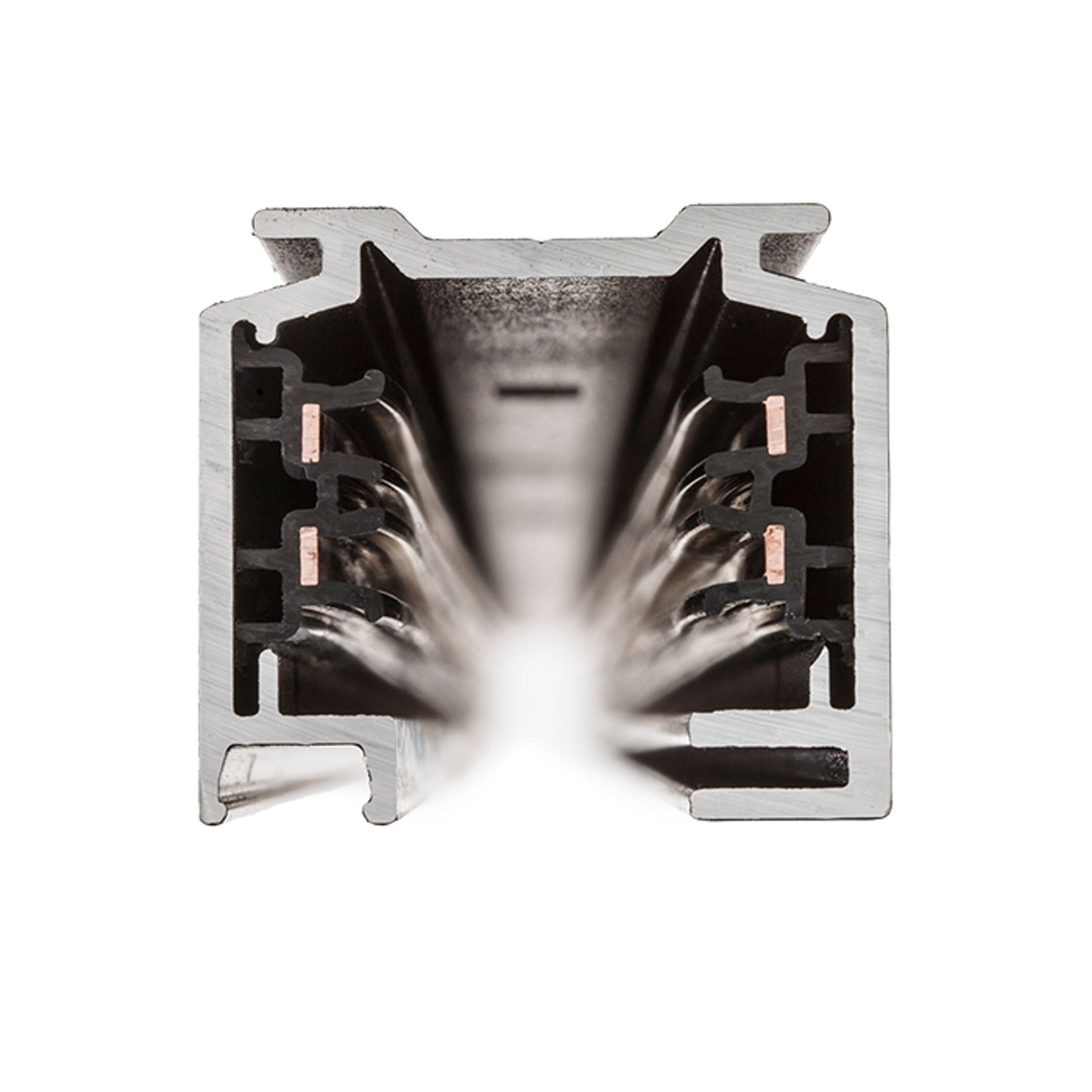 RENDL 3-circuit track system EUTRAC 2m 3-circuit track black 230V R11301 5
