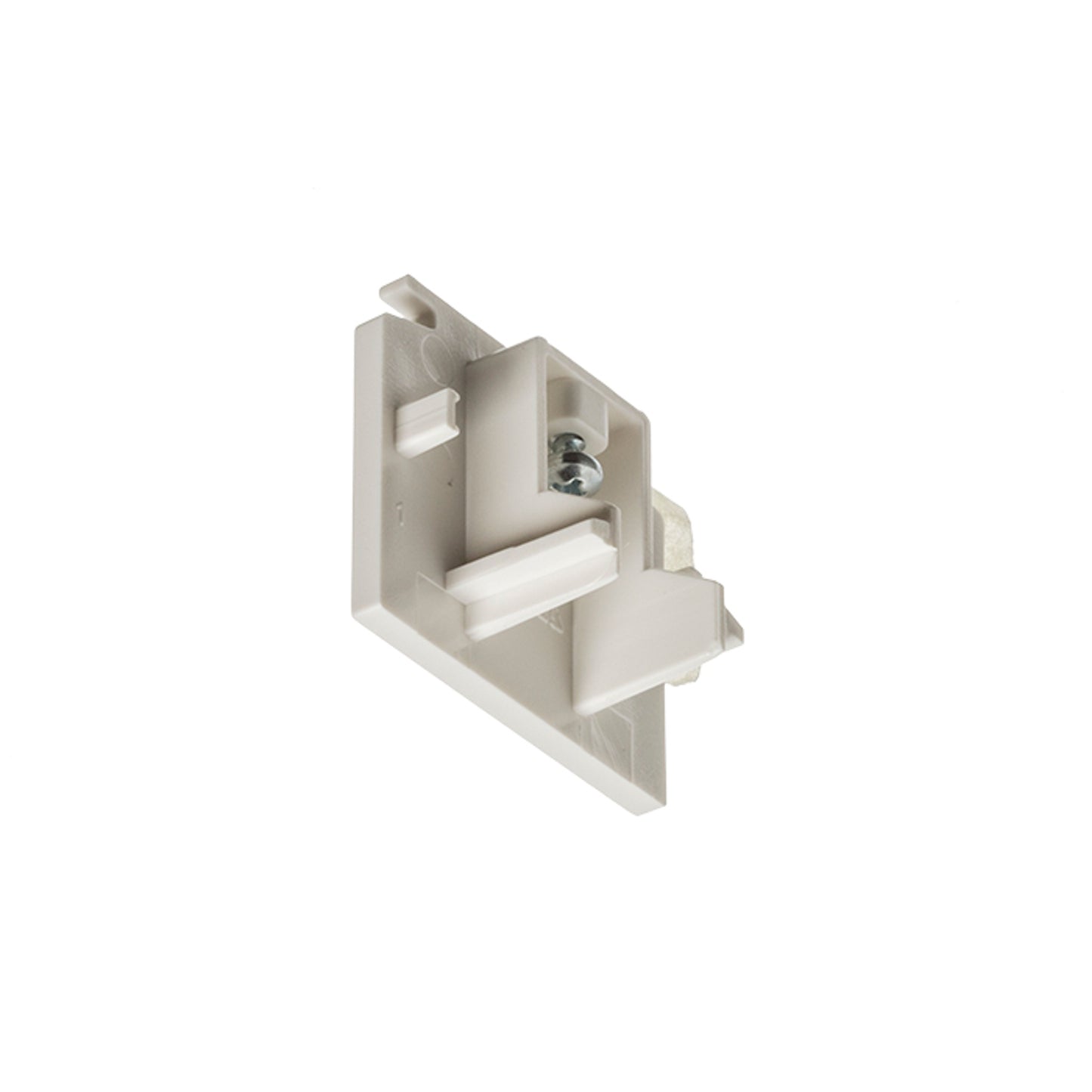 RENDL 3-circuit track system EUTRAC end cap for 3-circuit track white R11307 2