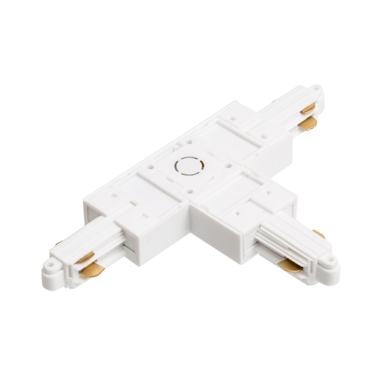 RENDL 1-circuit track system 1F T connector, polarity left white 230V R12272 2