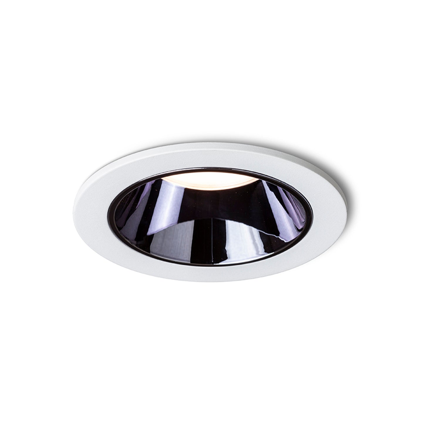 RENDL recessed light ANSEL recessed white black chrome 230V LED 12W 60° 3000K R14238 1