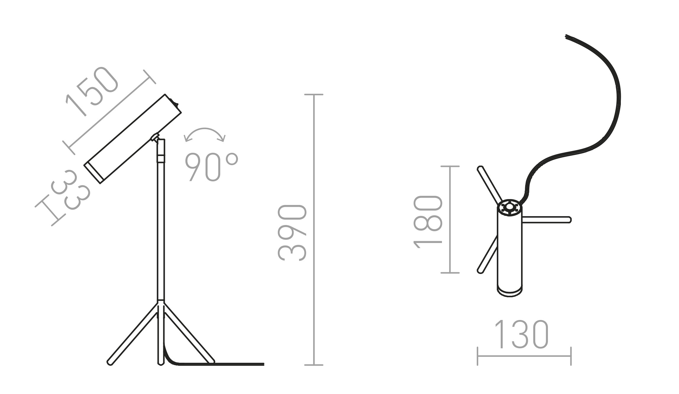 COZY STOLNÁ - Product sketch