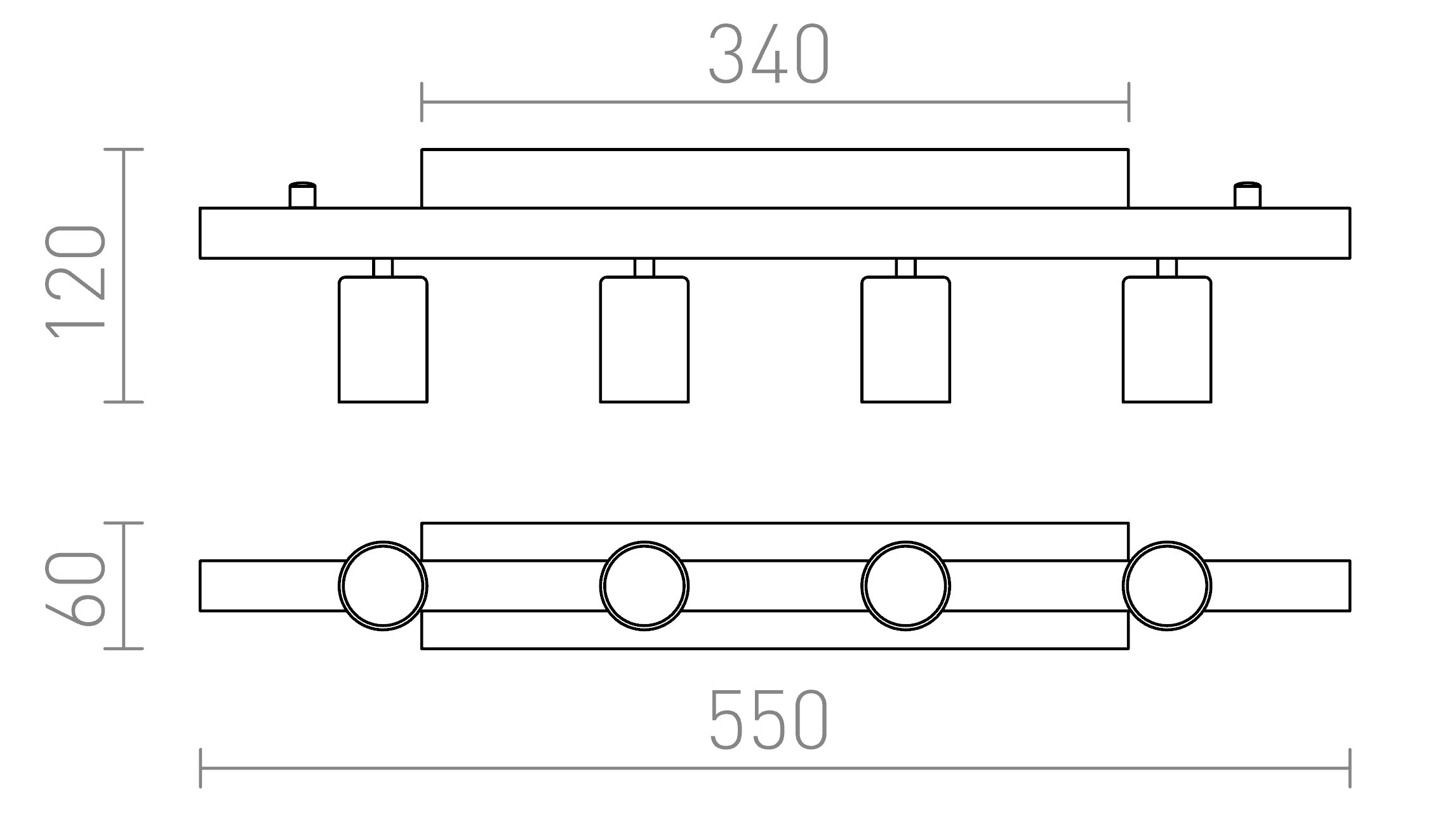 RALLONG IV STROPNÁ - Product sketch