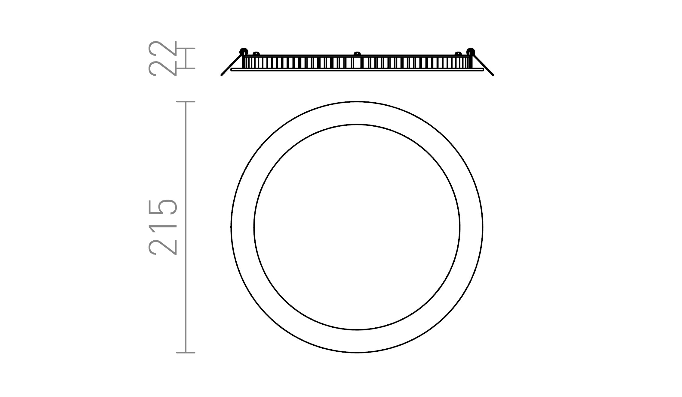 SLENDER R 22 ZÁPUSTNÁ - Product sketch