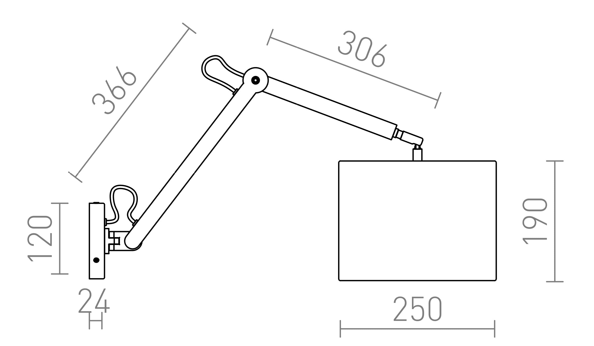 MADISON NÁSTENNÁ - Product sketch
