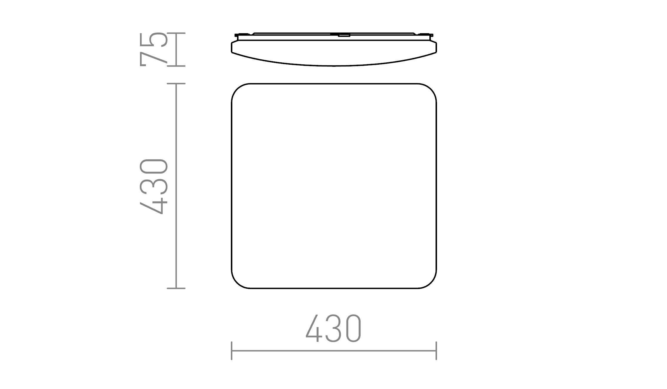 SEMPRE SQ 43 SENZOR - Product sketch