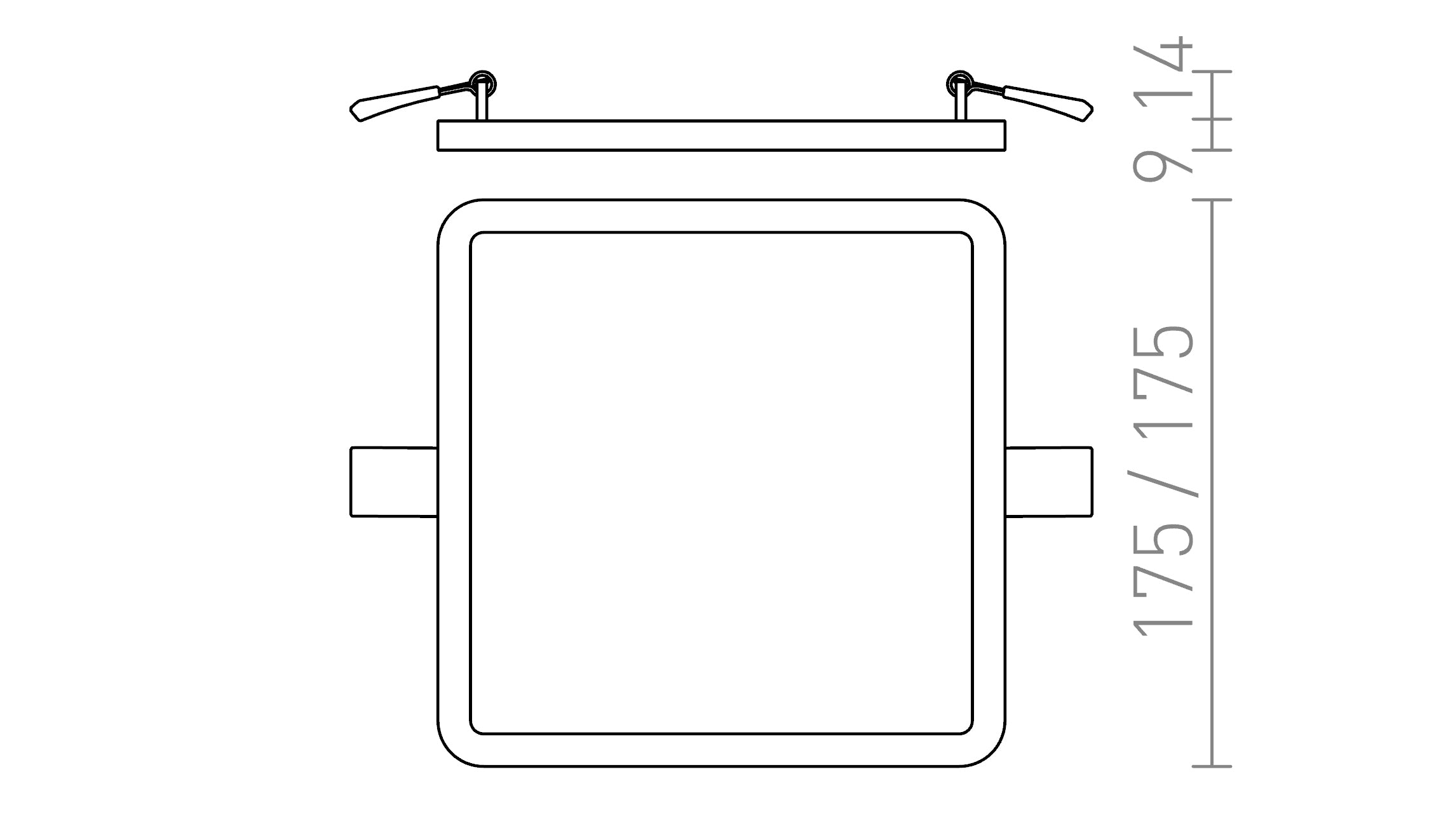 HUE SQ 17 ZÁPUSTNÁ - Product sketch