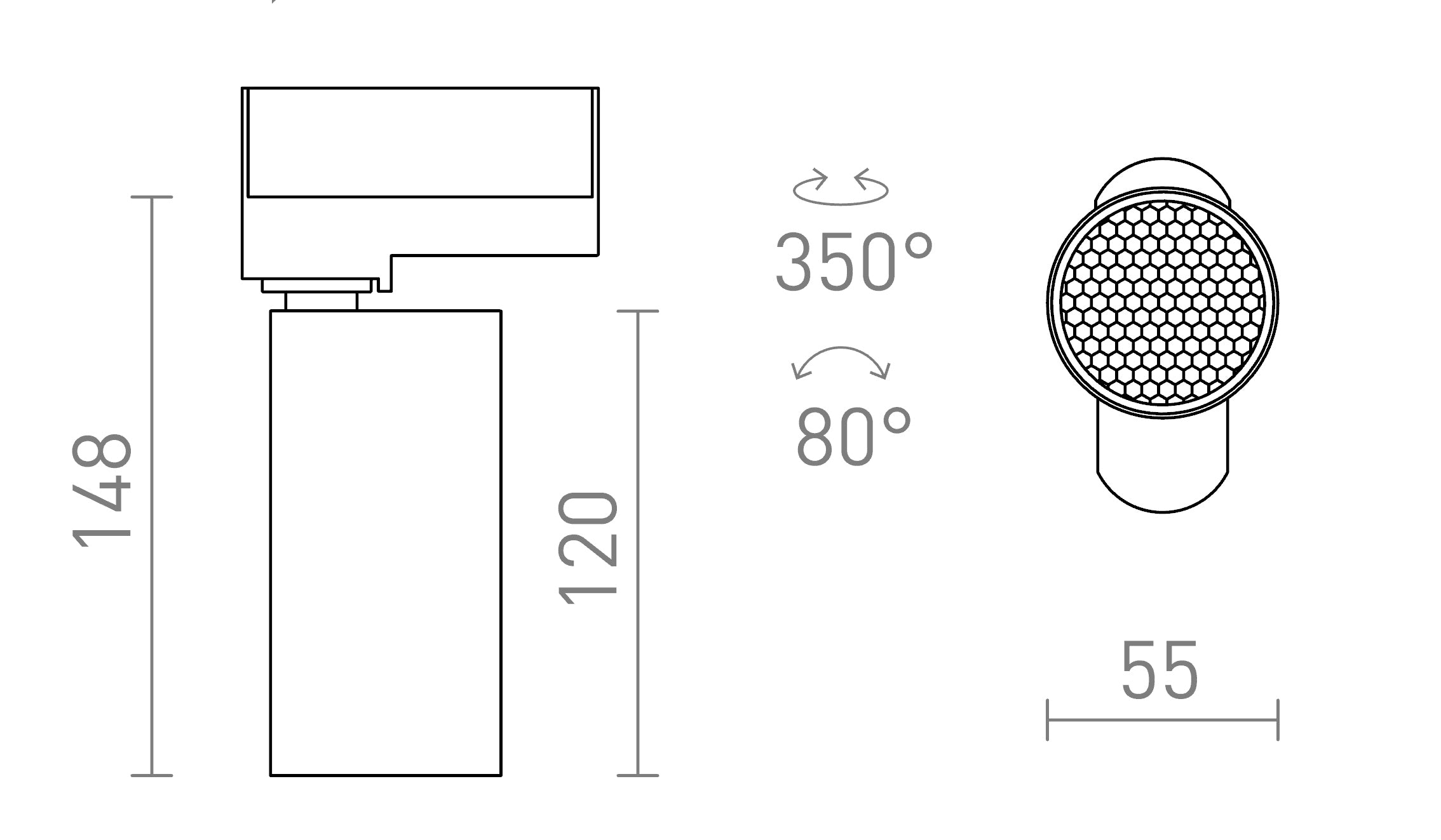 FORZA NA TROJOKRUH. LIŠTU - Product sketch