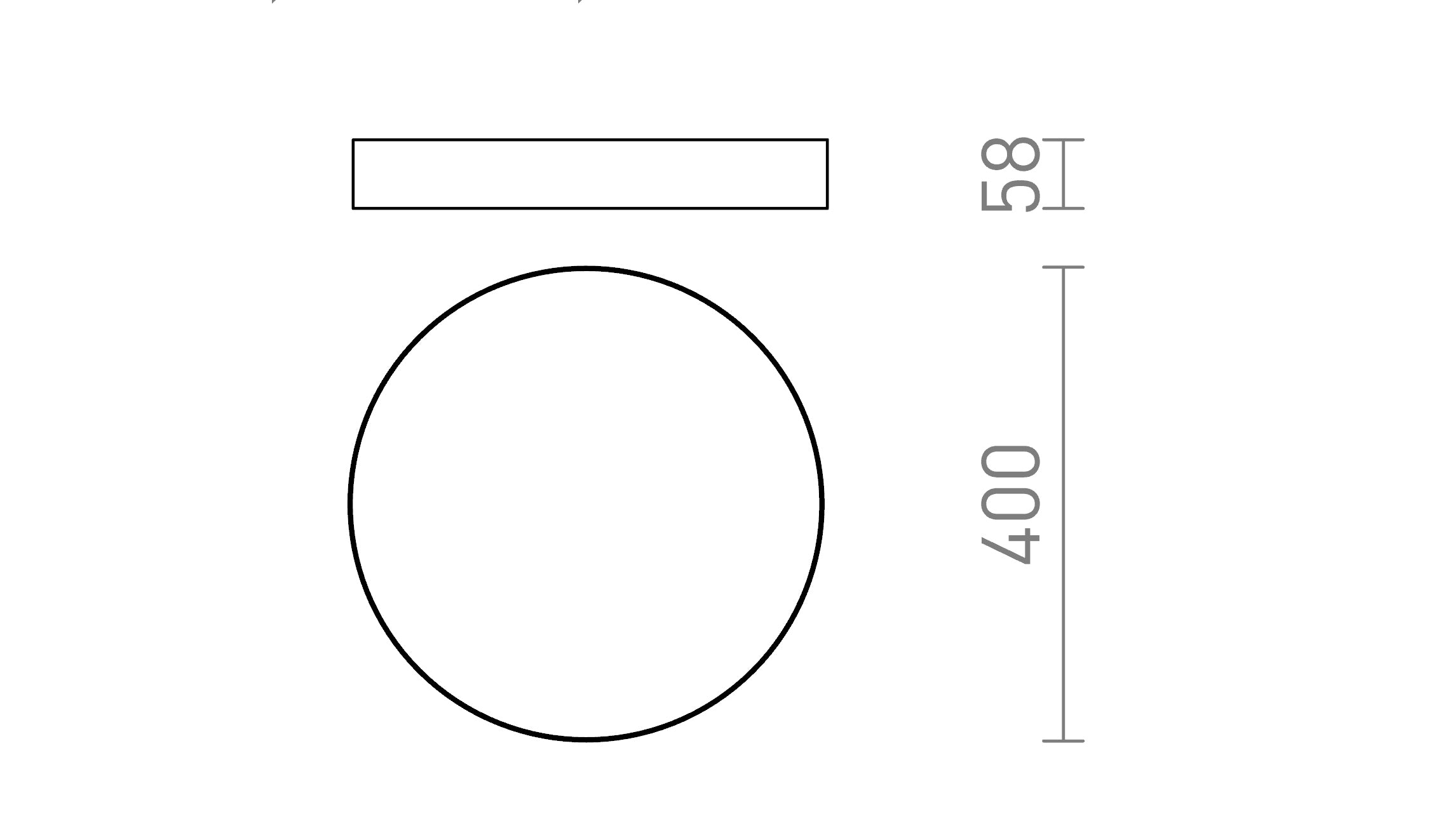 LARISA R 40 STROPNÁ - Product sketch