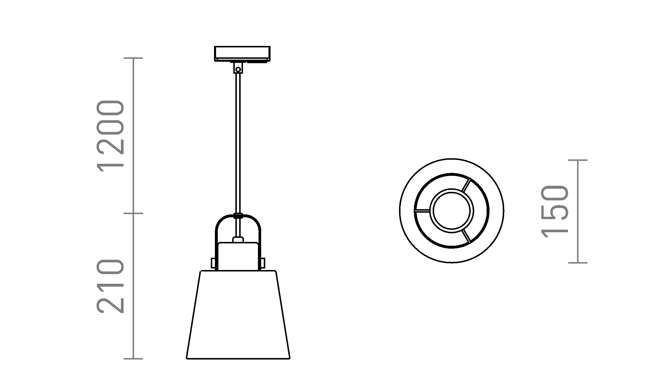 CHOUPETTE NA 1-OKRUH. LIŠTU - Product sketch