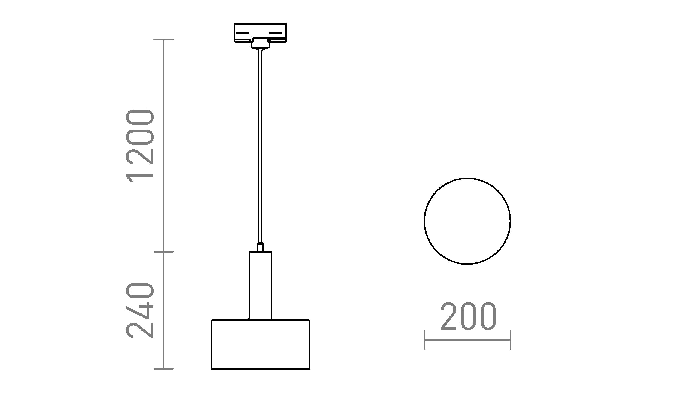 GIULIA 20 NA TROJOKR. LIŠTU - Product sketch