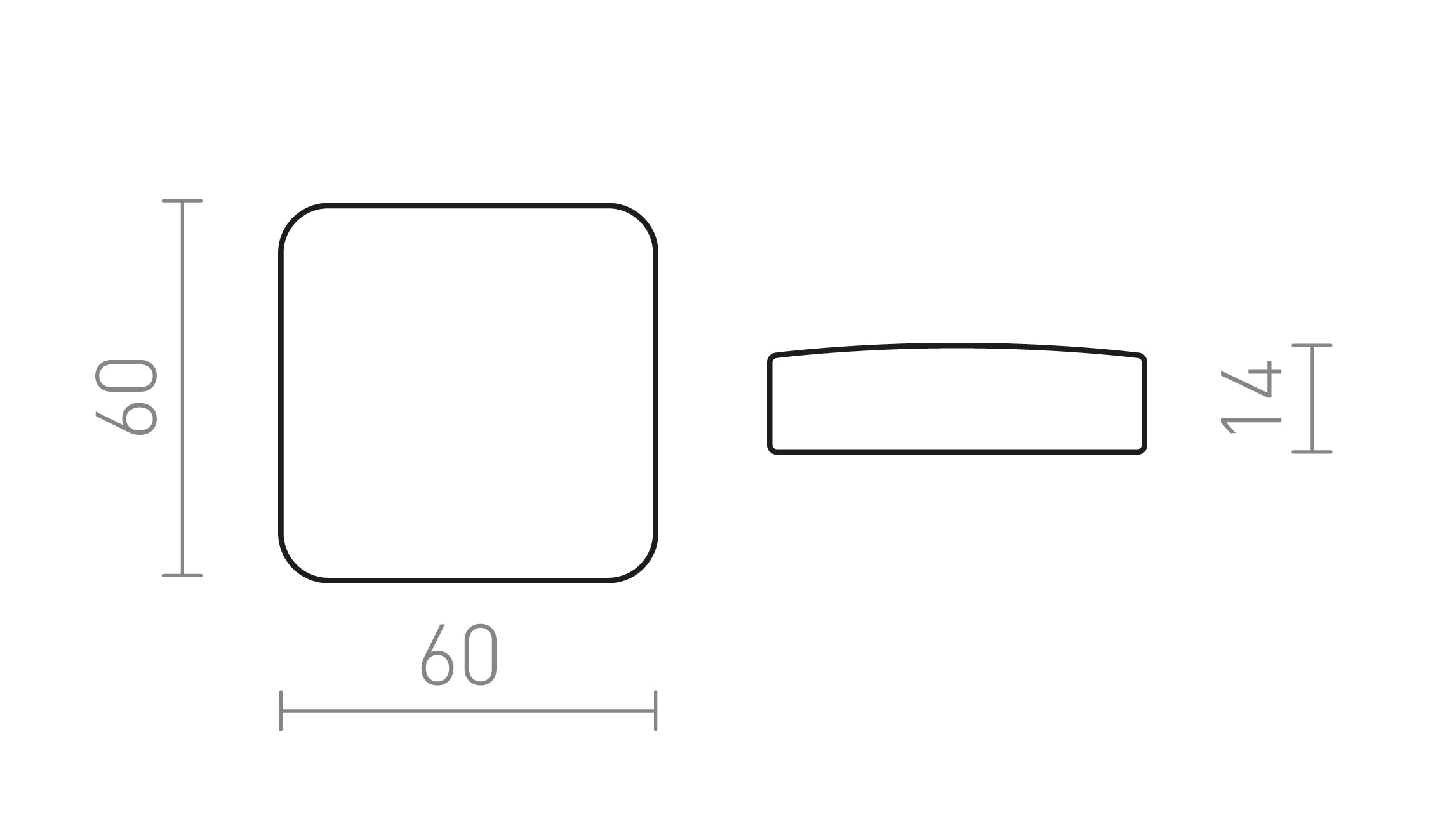 VEGA TUYA BRÁNA - Product sketch