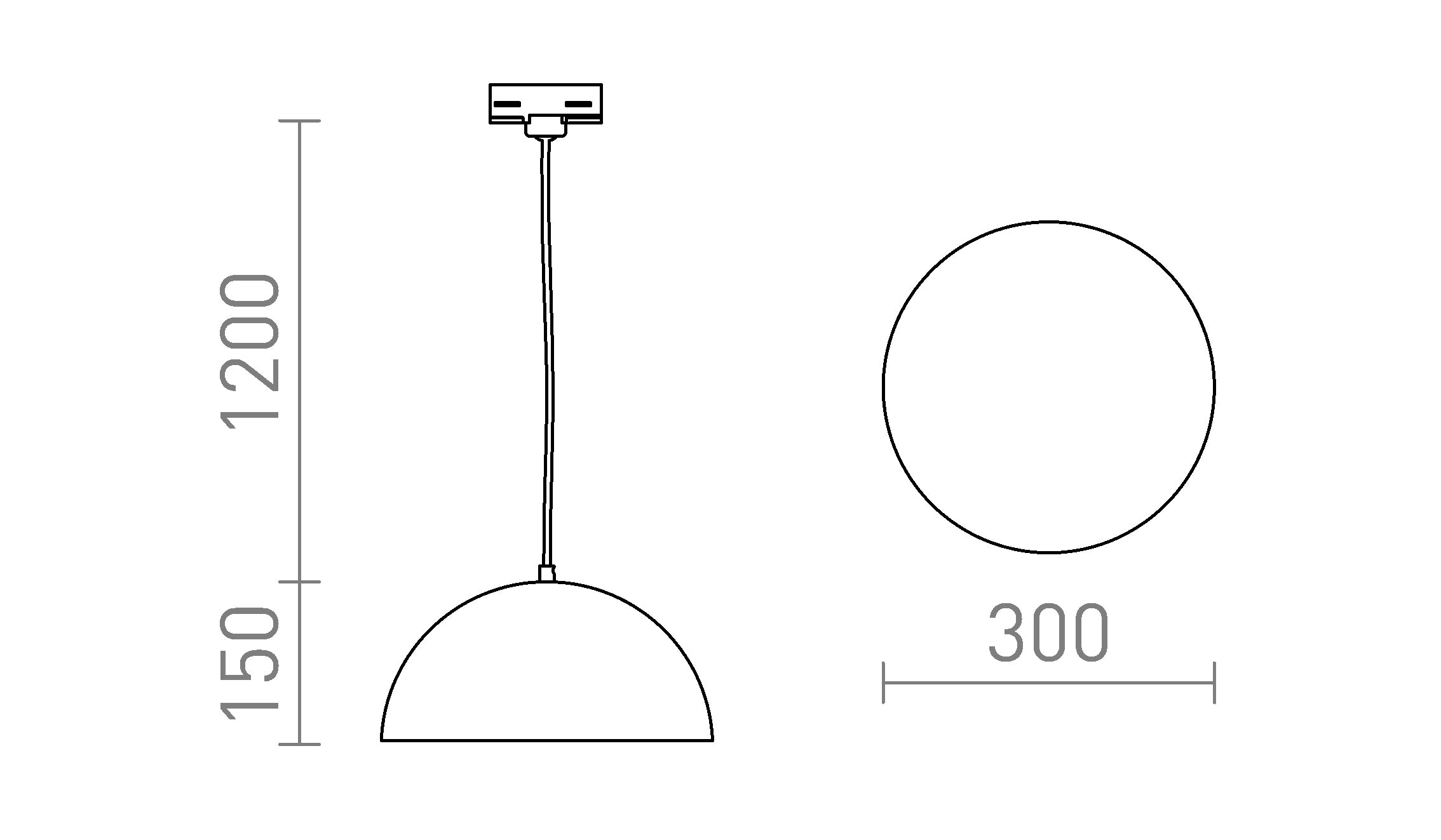 GLADYS 30 NA TROJOKR. LIŠTU - Product sketch