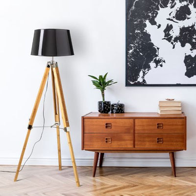 Stojanové lampy do obývacej izby