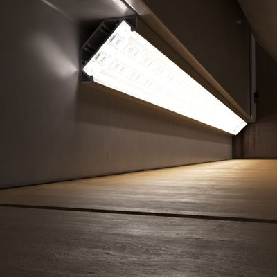 LED nástenné osvetlenie do obývacej izby