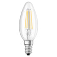 PARATHOM RETRO LED SVIEČKOVÁ PRIEHĽADNÁ