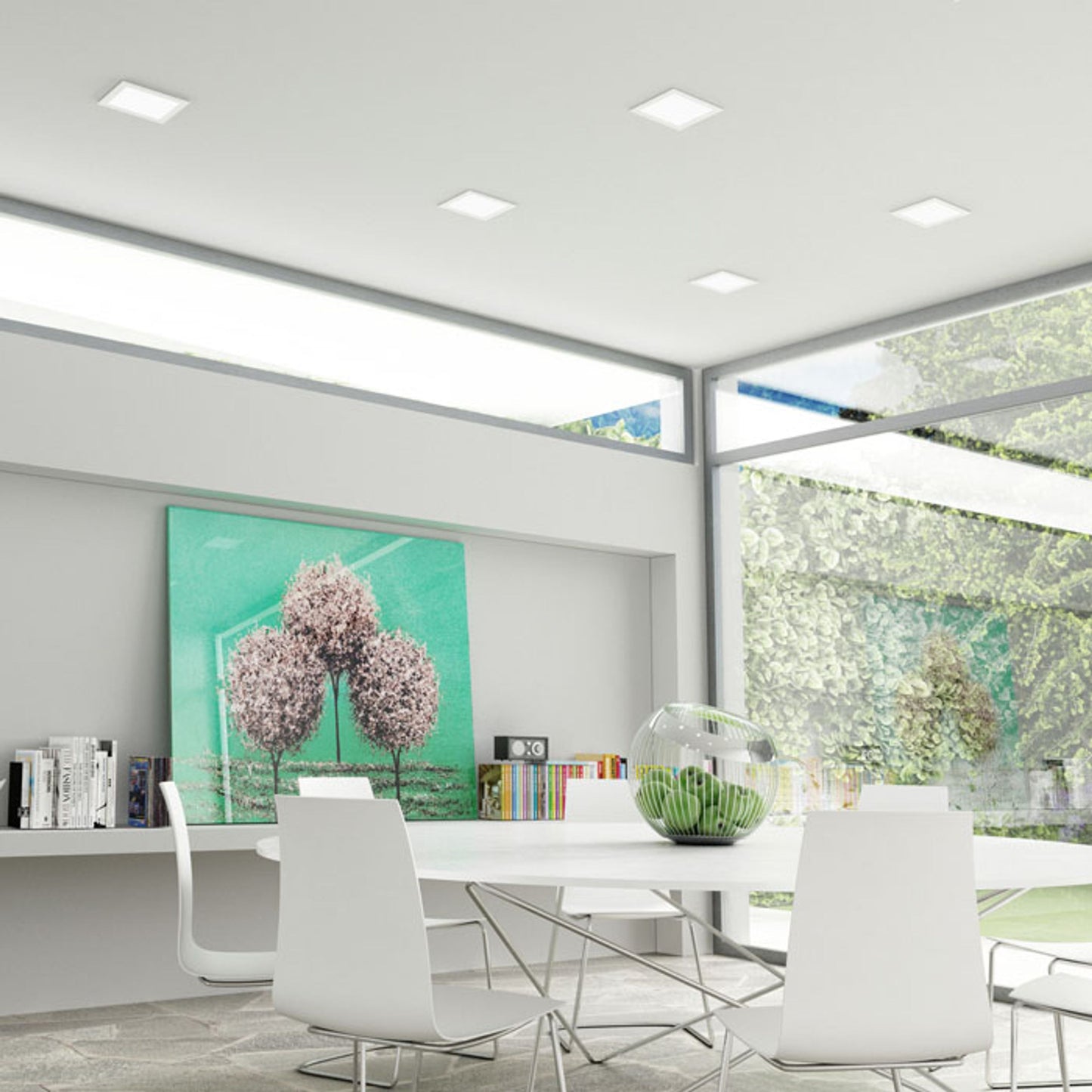 RENDL Outlet PLATEIA recessed white 230V/700mA LED 20W 3000K R10397 3