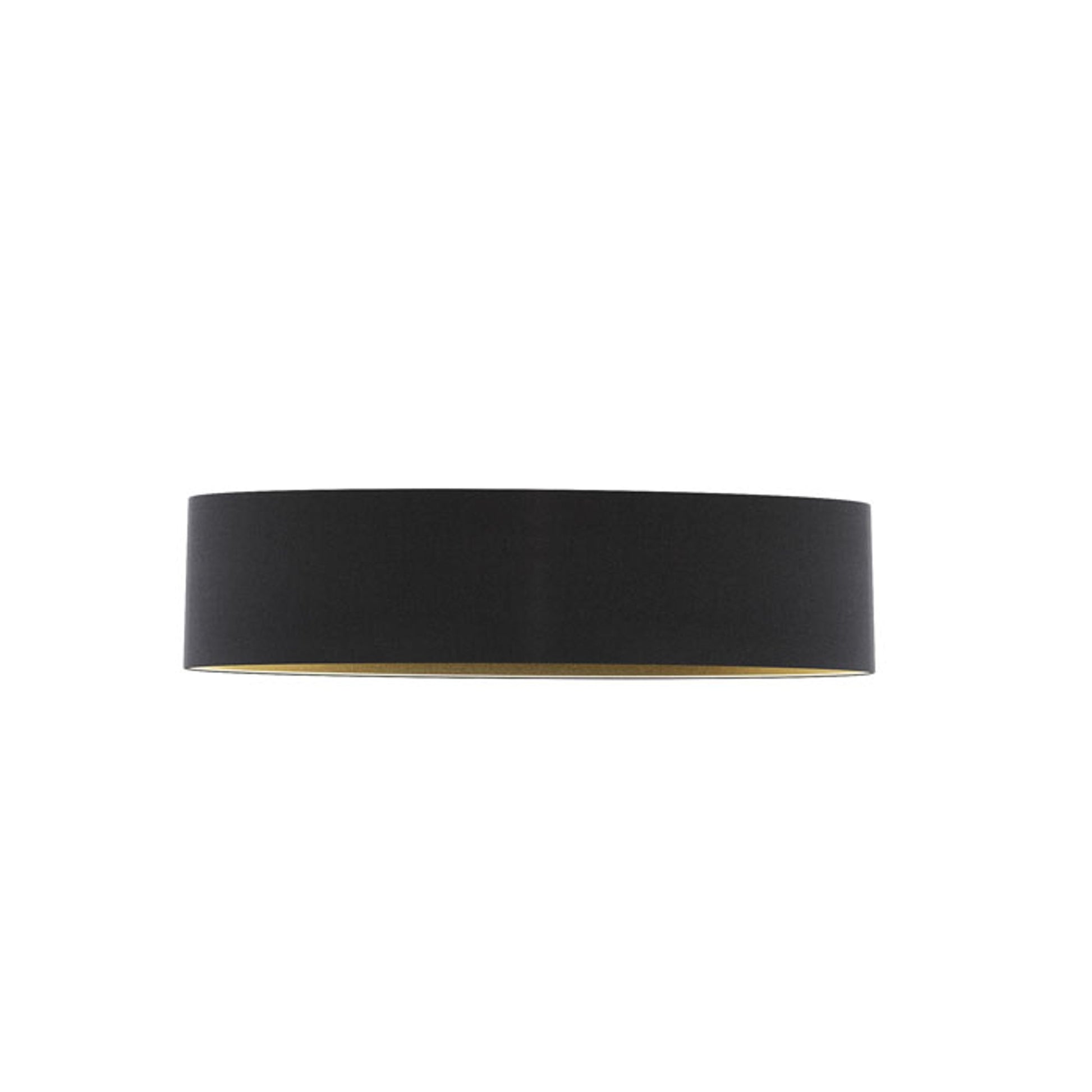 RENDL shades, shade bases, pendent sets CASUAL 90/22 shade Polycotton black/golden foil max. 23W R11472 1