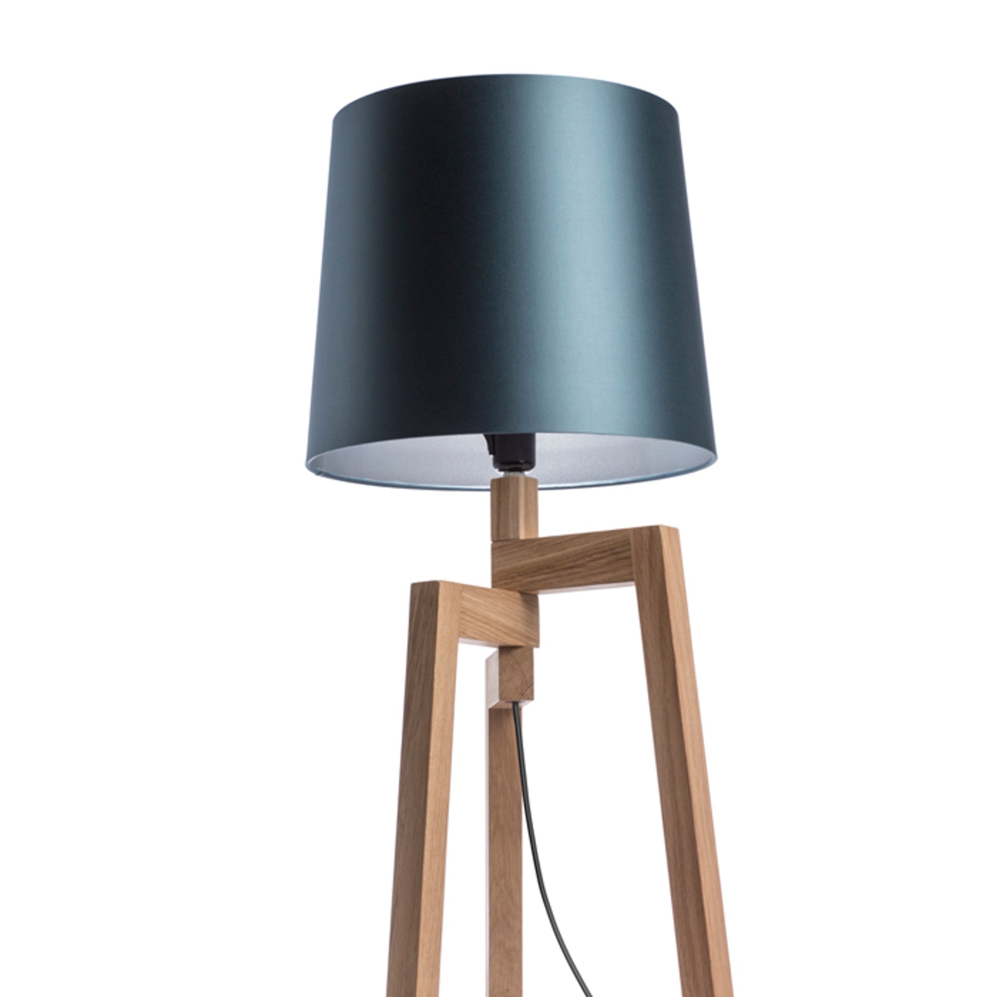 RENDL shades, shade bases, pendent sets CONNY 35/30 shade  Monaco petrol blue/silver PVC  max. 23W R11581 1