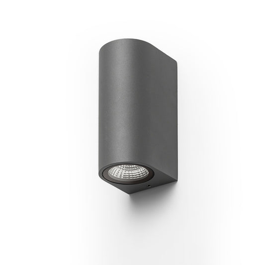 RENDL outdoor lamp ZACK II anthracite grey 230V LED 2x3W 58° IP54 3000K R12022 1