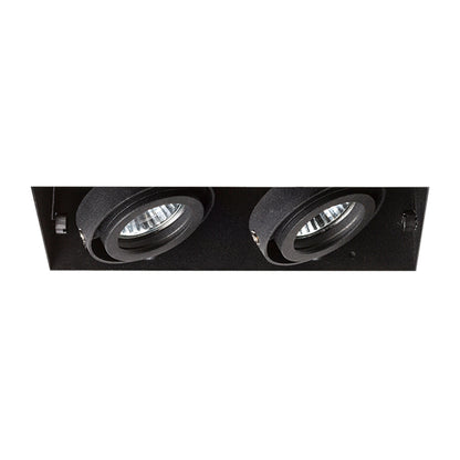 RENDL recessed light ELECTRA II  black  230V GU10 2x50W R12053 2