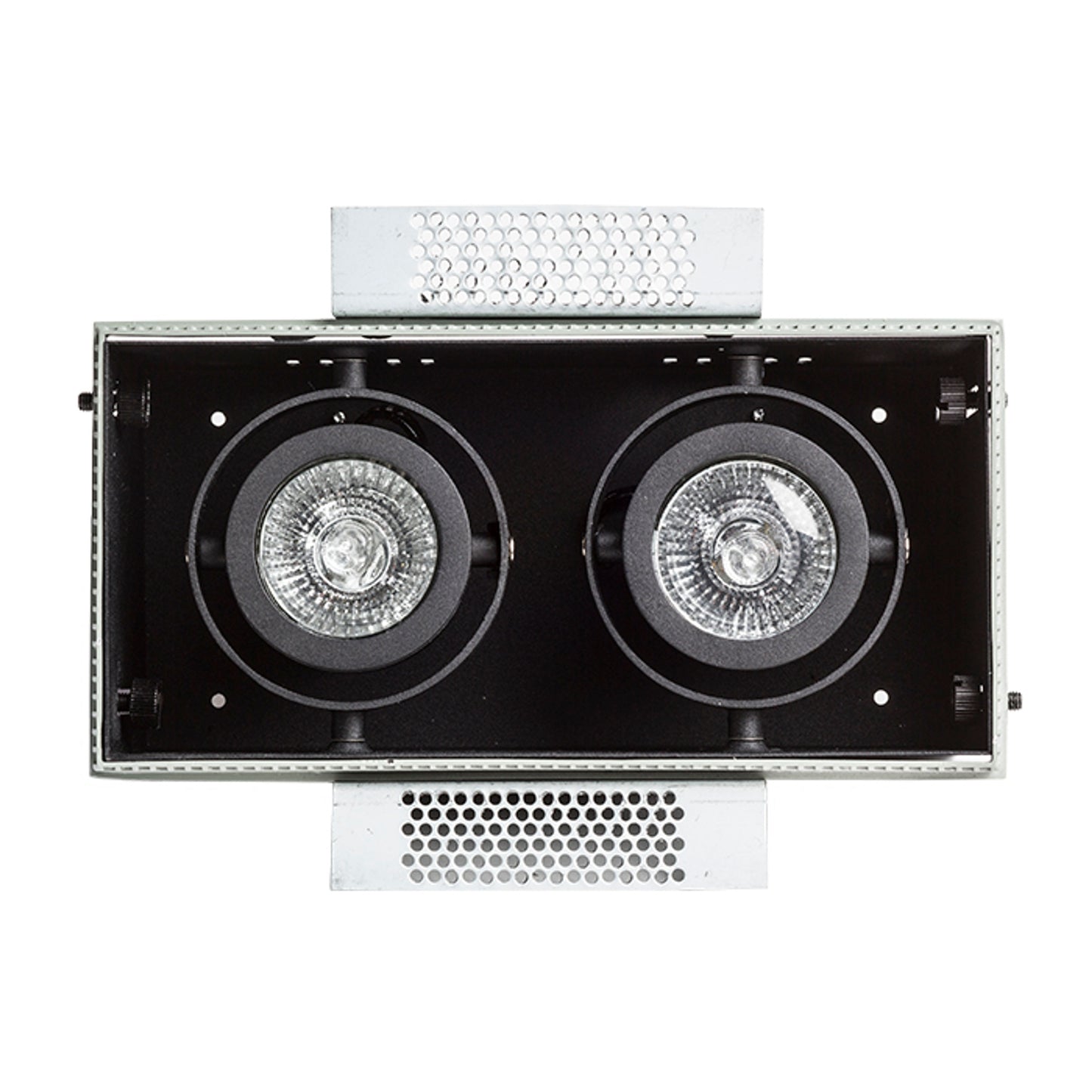 RENDL recessed light ELECTRA II  black  230V GU10 2x50W R12053 3