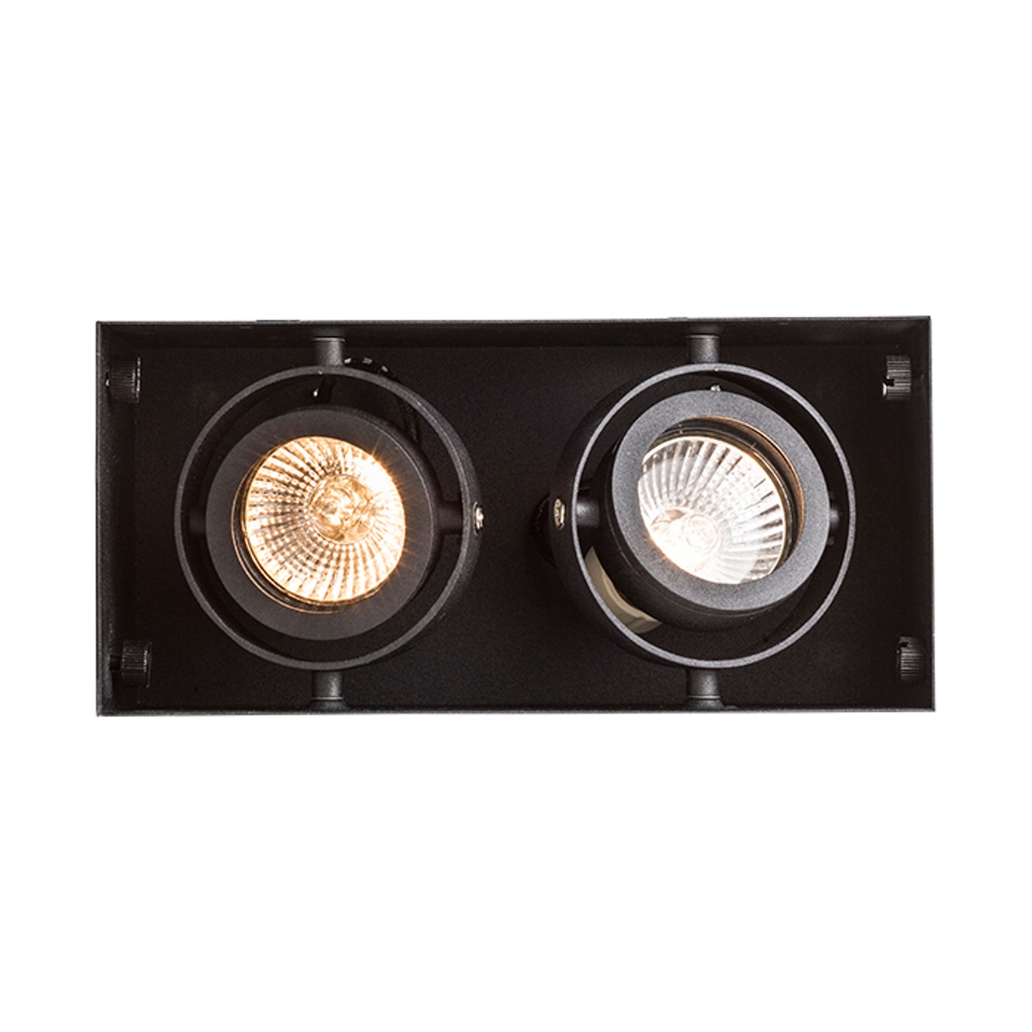 RENDL recessed light ELECTRA II  black  230V GU10 2x50W R12053 9