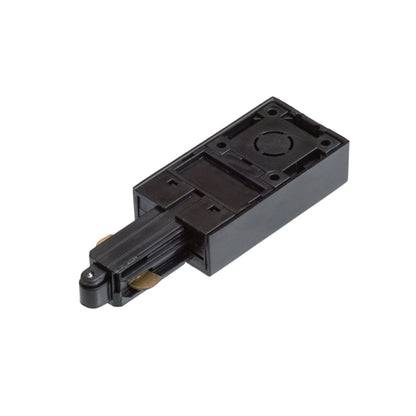 RENDL 1-circuit track system 1F feed-in, polarity right black 230V  R12288 2