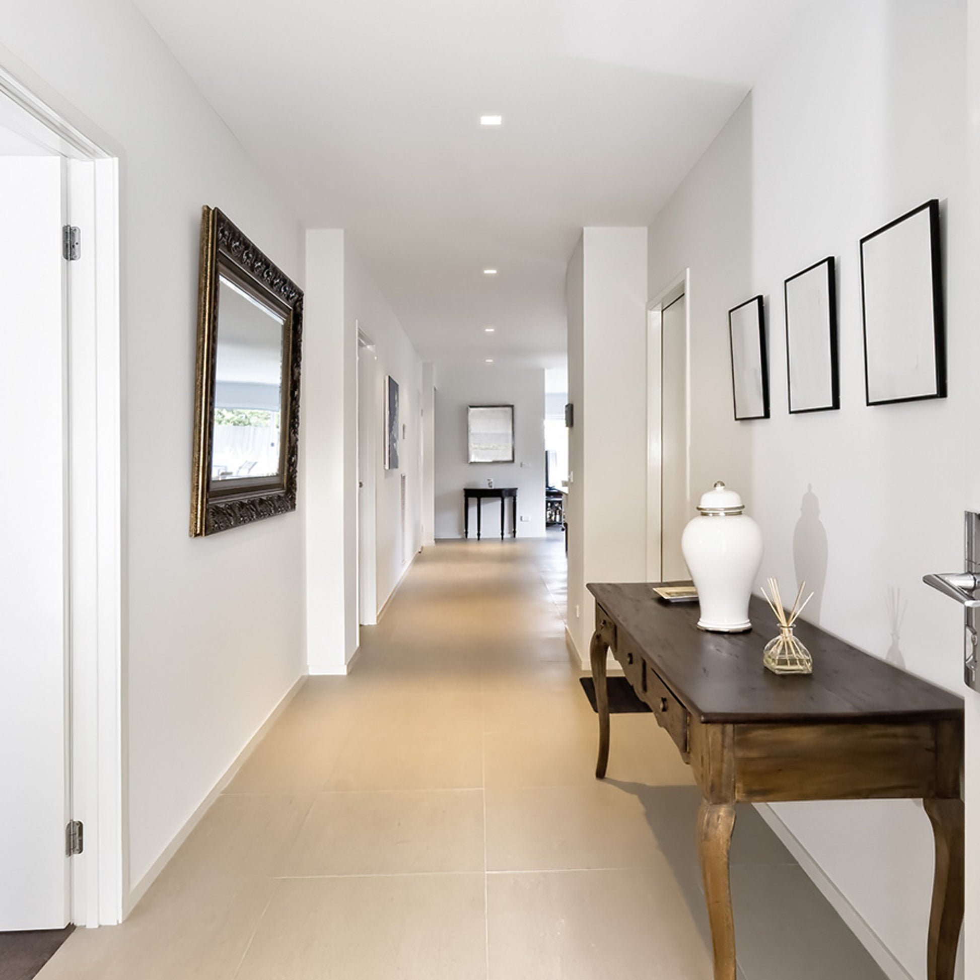 RENDL recessed light DAG SQ recessed  plaster 230V LED GU10 8W R12355 2