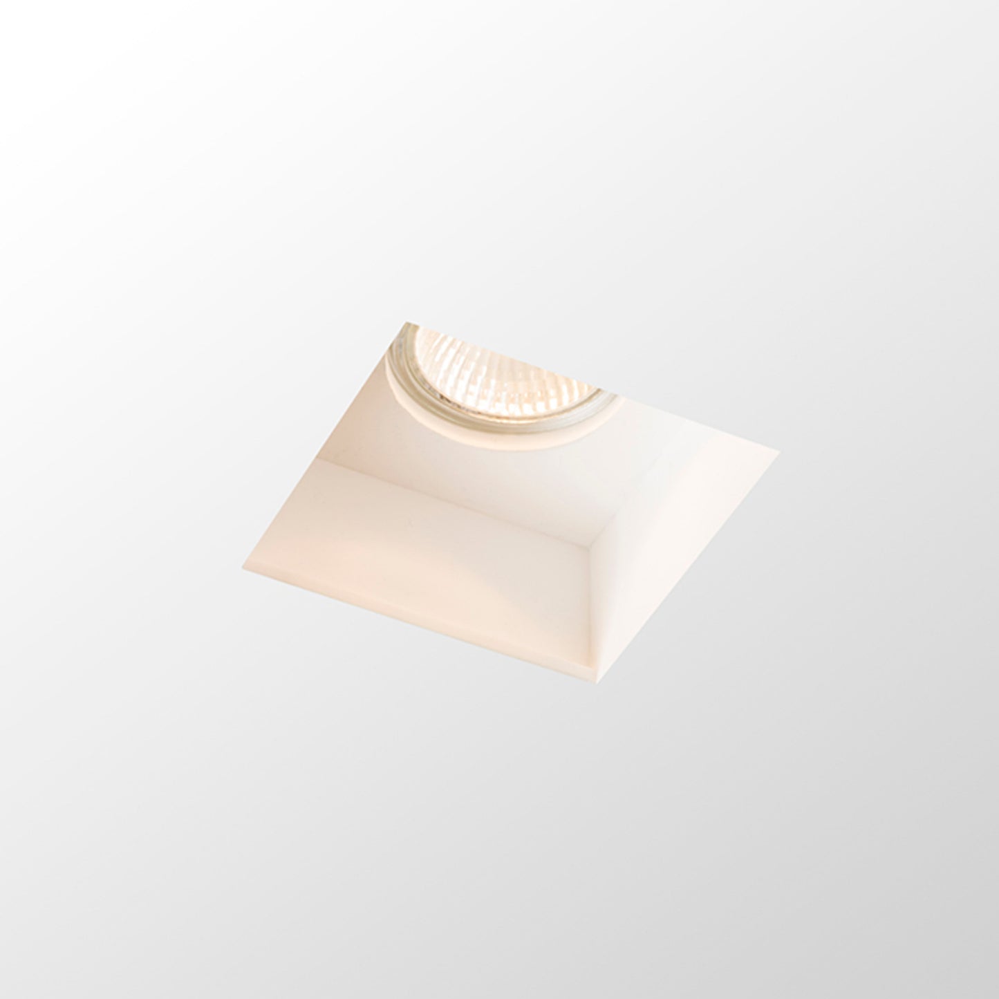 RENDL recessed light DAG SQ recessed  plaster 230V LED GU10 8W R12355 3