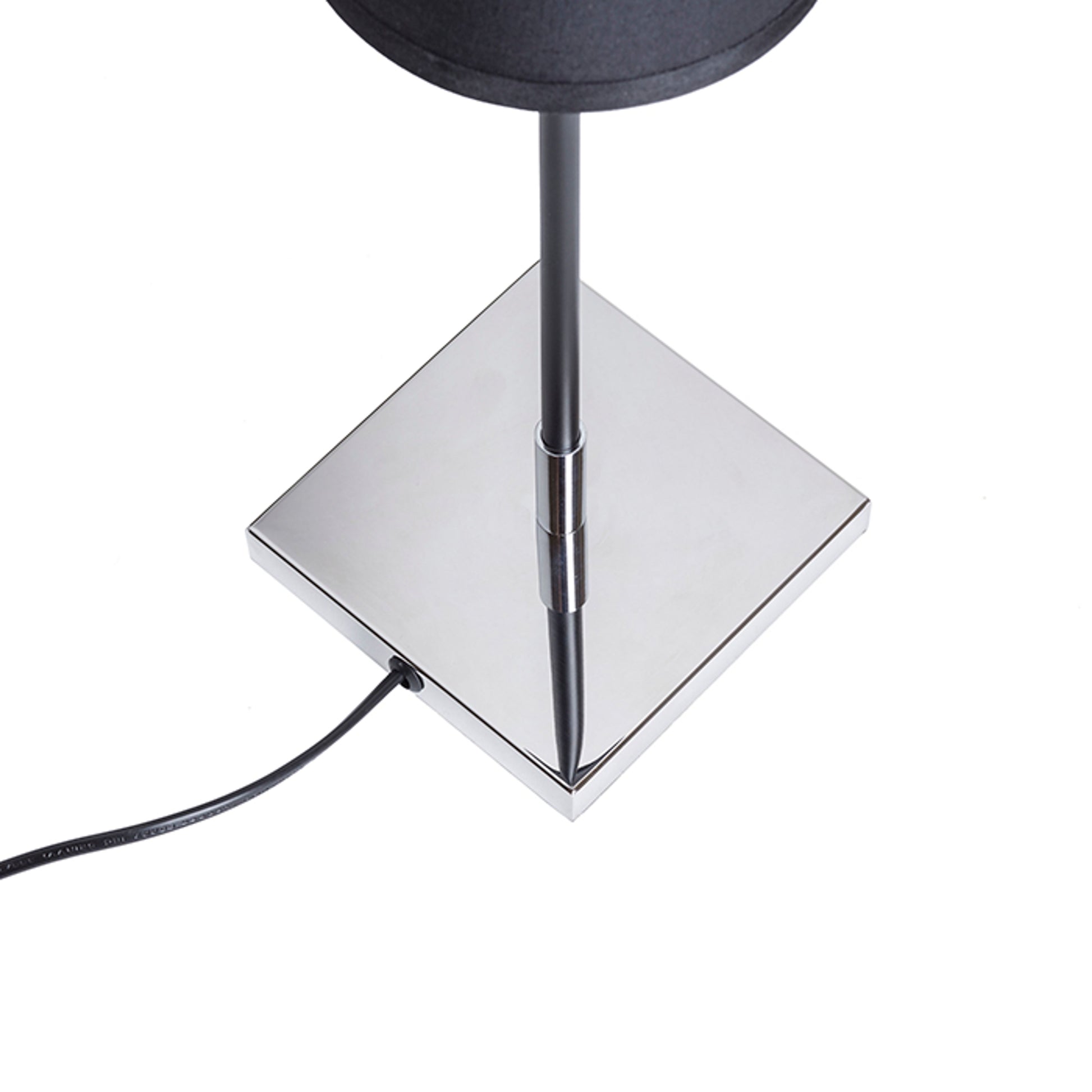 RENDL table lamp LULU table black chrome 230V LED E27 8W R12465 3