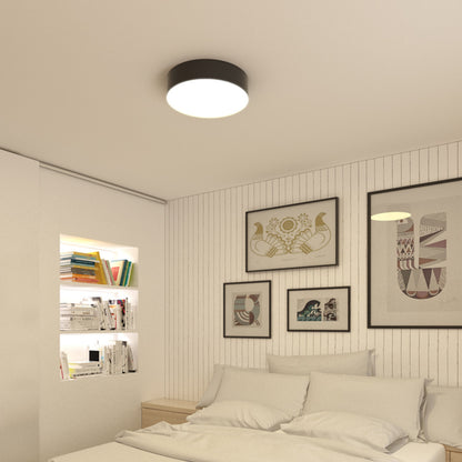 RENDL surface mounted lamp COIMBRA ceiling black 230V LED 24W 3000K R12526 2