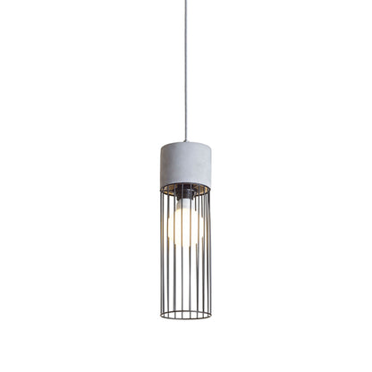 RENDL pendant lamp BURTON pendant  concrete 230V LED E27 11W R12931 3