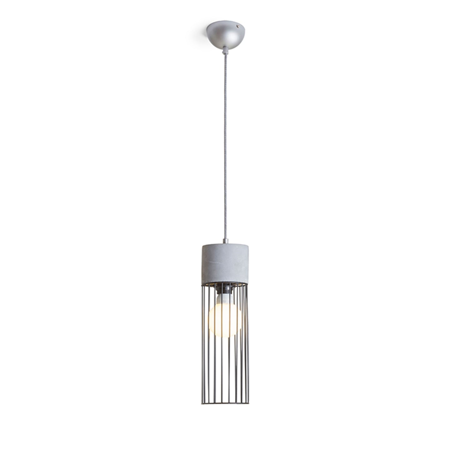RENDL pendant lamp BURTON pendant  concrete 230V LED E27 11W R12931 7