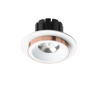 RENDL recessed light SHARM R I recessed white copper 230V LED 10W 24° 3000K R13235  2