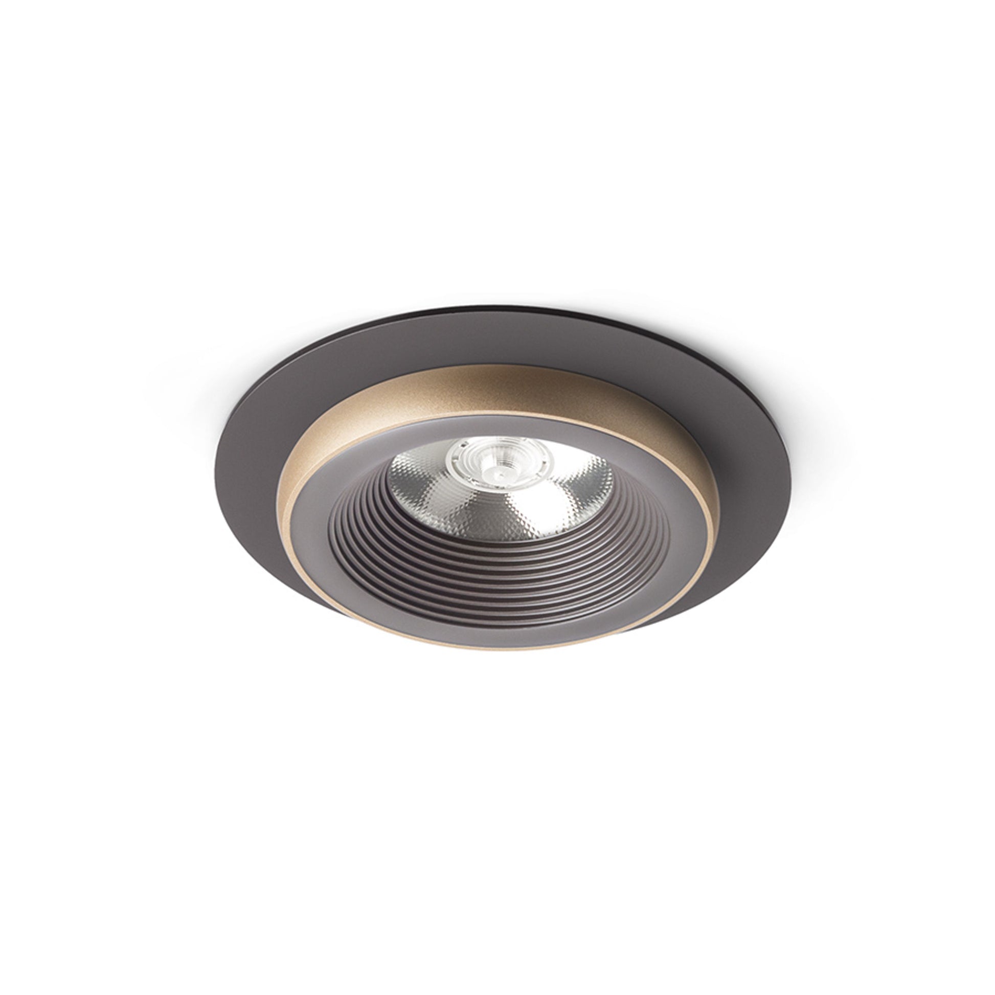 RENDL recessed light SHARM R I recessed brown/pearl gold 230V LED 10W 24° 3000K R13237 1