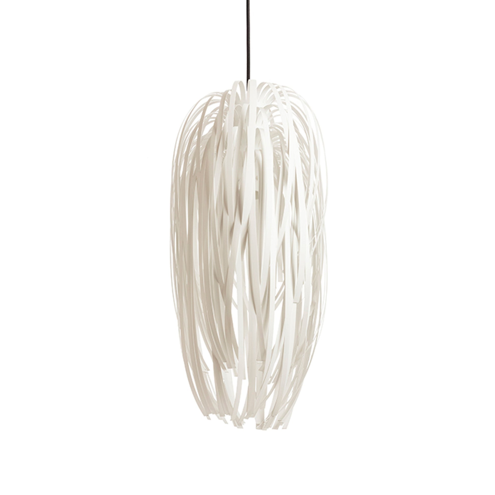RENDL Outlet ZALA pendant white PVC/black  230V LED E27 11W R13315 2