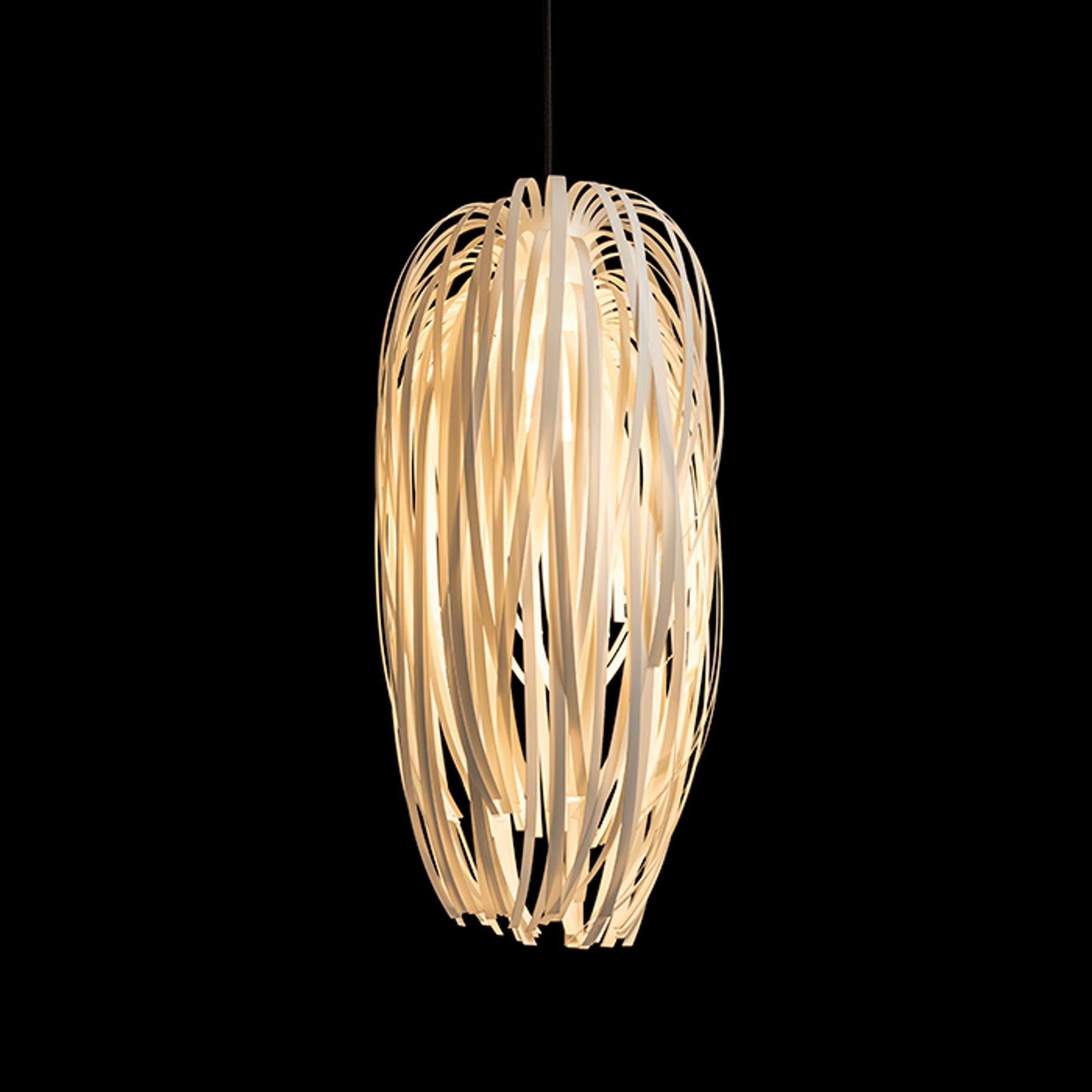 RENDL Outlet ZALA pendant white PVC/black  230V LED E27 11W R13315 3