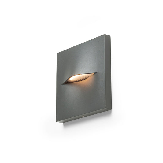 RENDL outdoor lamp BOBO SQ wall anthracite grey  230V LED 3W IP65  3000K R13935 1
