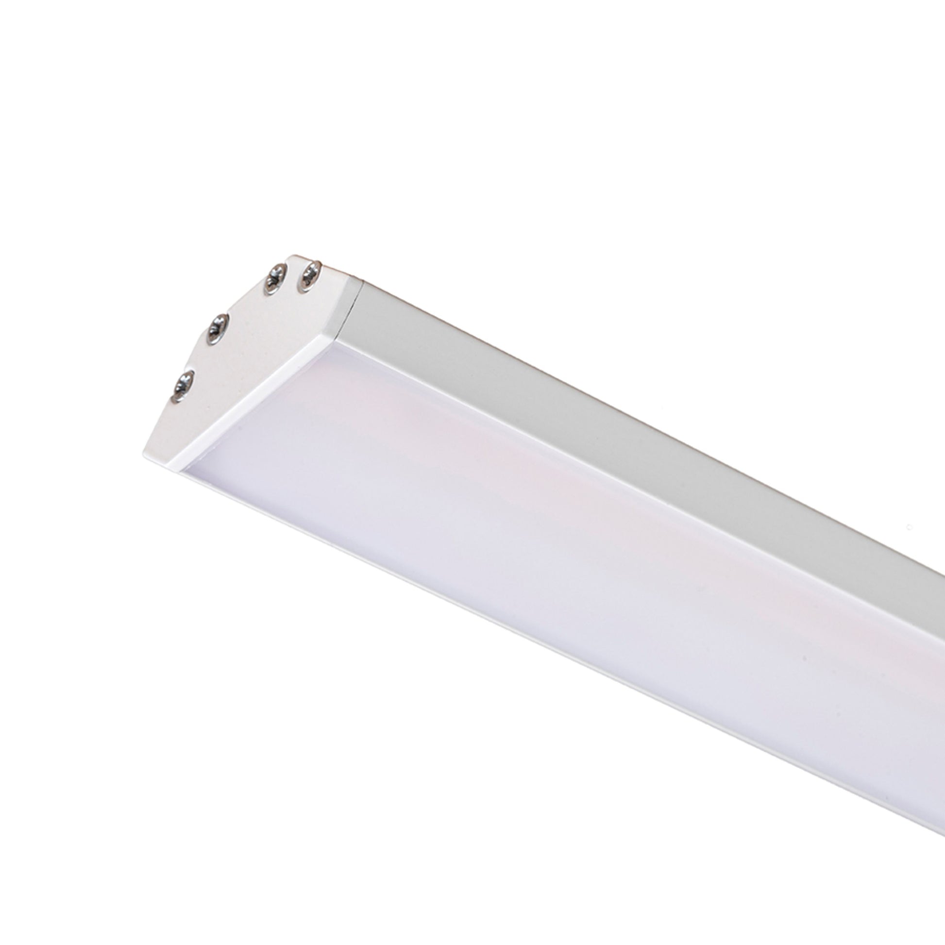 RENDL LED-strip LED PROFILE J surface mounted 1m white matte acrylic/aluminum  R14093 1