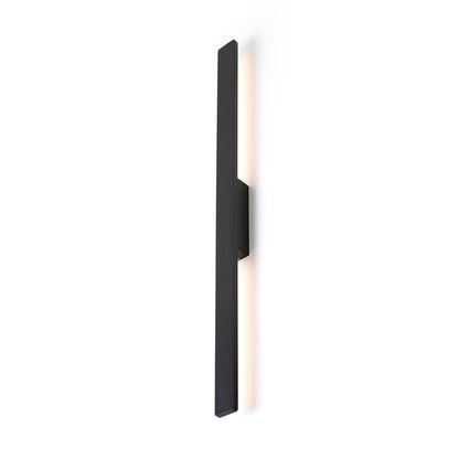 RENDL outdoor lamp BONAREA 104 wall black satinated acrylic 230V LED 18W 120° IP54  3000K R14192 1