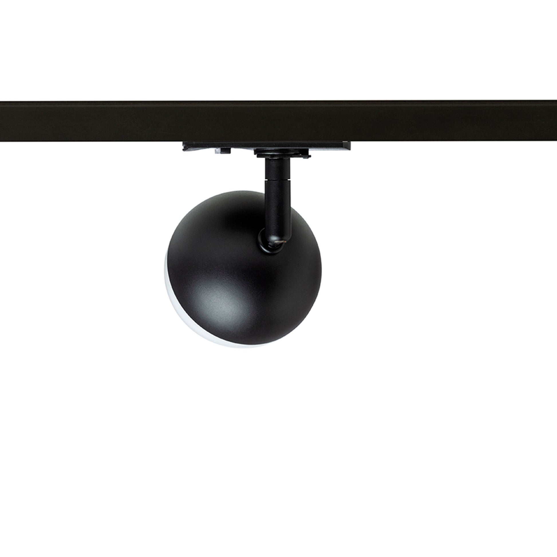 RENDL 1-circuit track system LYRA for 1-circuit tracks black frosted acrylic 230V LED 5W  3000K R14427 4