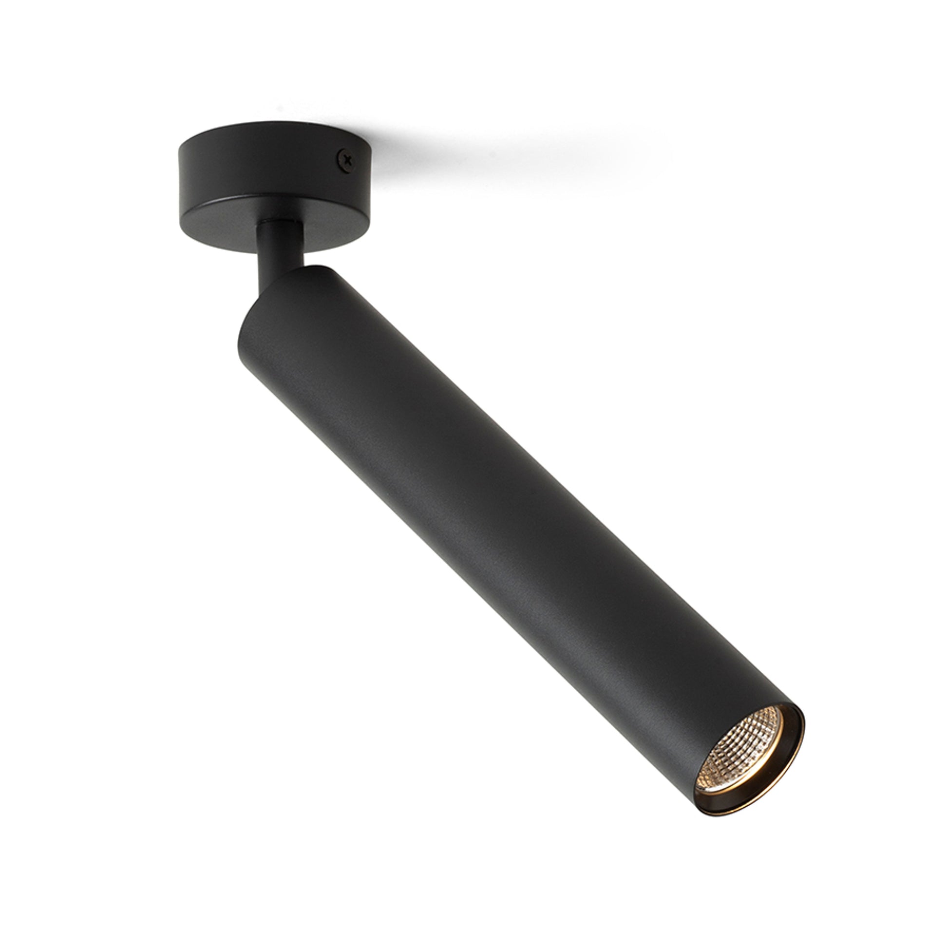 RENDL spotlight DARRIN R surface mounted black  230V LED 6W 24°  3000K R14471 2