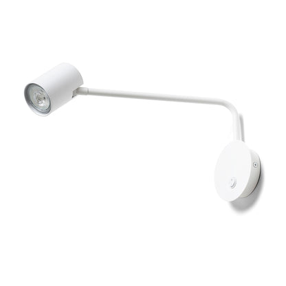 RENDL spotlight FILIP on an arm white 230V LED GU10 5W R14485 6