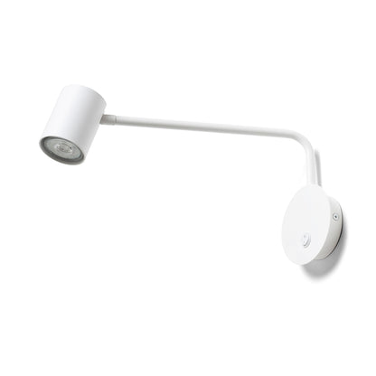 RENDL spotlight FILIP on an arm white 230V LED GU10 5W R14485 7